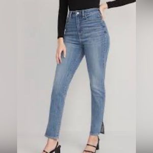 NWT Old navy og straight jeans size 10